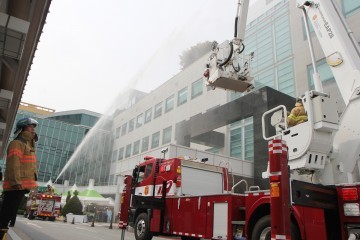 을지대병원, 서부소방서와 합동소방훈련 실시