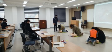 광주공무원교육원, 전 교육생 심폐소생술 교육