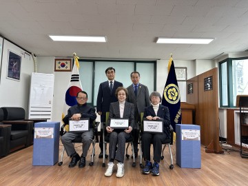 대전보훈청, 임시정부 유족에 대통령 위문품 전달
