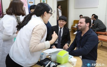 신천지자원봉사단 송하지부, ‘찾아가는 건강닥터’ 주한 외국인들에게 사랑을 
