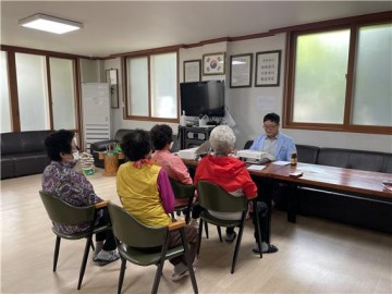 한국건강관리협회 광주전남지부, 중흥1단지 경로당 건강캠페인    