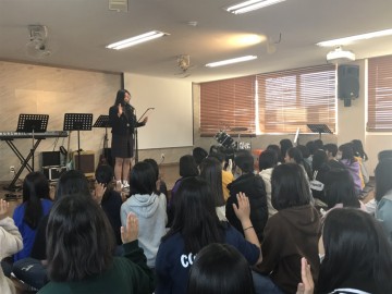경안여자중학교, 누구나 멈춰!"학교폭력 멈춰 캠페인 