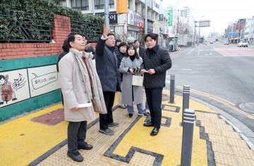 김선광 대전시의회 의원, 중촌초교 주변 어린이 교통안전 현안 해결 나서