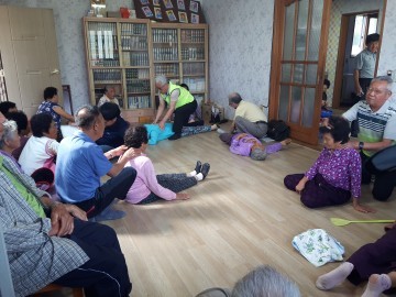 신원면, 약손봉사단 따뜻한 선행 펼쳐