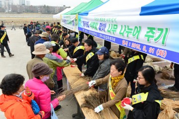 영주시 오는29일 오전 영주교 아래 서천둔치 나무 나누어주기 행사 실시