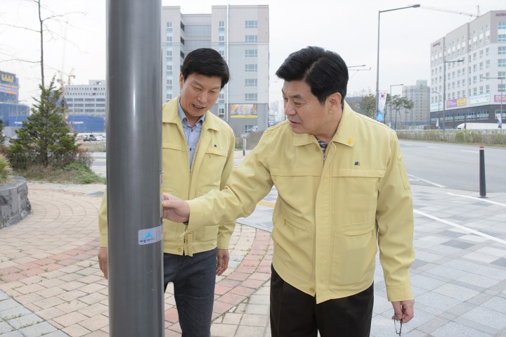 이춘희 세종시장, ‘국민안전의 날’ 현장점검