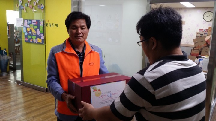 “심곡본동, 추석명절 소외계층에 이웃사랑 실천”