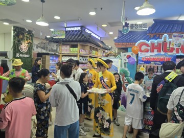 충북 농식품, 베트남 하노이에 '안테나숍' 개장…동남아 수출시장 공략 본격화