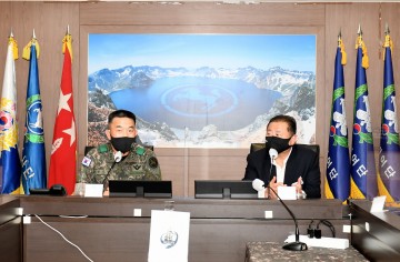 9사단 지역발전 현안 논의하는 파주시