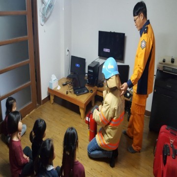 보성소방서, 사랑뜰&휘연 아동그룹홈 찾아가는 소방안전교육
