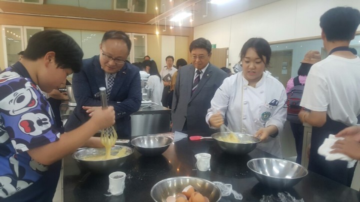 김환식 충남교육청 부교육감, 대학연계 진로체험 프로그램 현장 방문
