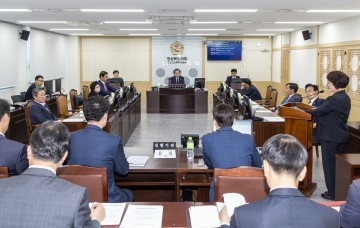 경북도의회 행정보건복지위원회 조례안 5건을 심의