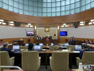 봉화군의회, '제259회 임시회' 개회