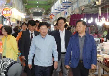 권선택 대전시장, 추석명절 앞두고 민생현장 탐방
