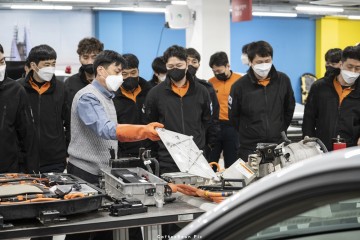 호남대 미래자동차공학부, 광주 119구조대원 전기車 특별구조 교육