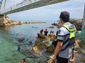 동해해양경찰서, 해수욕장 폐장 연안해역 안전관리 활동 강화