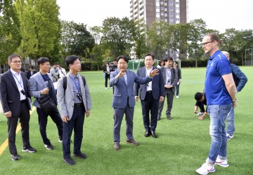 강기정 광주시장, 독일 베를린 지멘스슈타트 방문