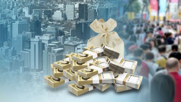 정부부채 GDP 대비 부채 비율 사상 최고 국가총부채도 최대