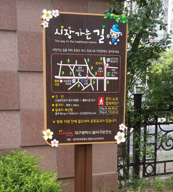 장보러 걷다 보니 건강 쑥! 지역 경제도 쑥쑥