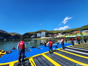 단양호에서 짜릿한 물살 체험…수상레저스포츠 체험교실 5월 31일 개시