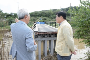 이춘희 세종시장, 집중호우로 인한 주민피해 최소화 전력!