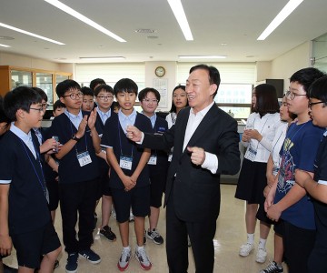 대전시교육청, 중학생 대상 교육청공무원 체험 제공