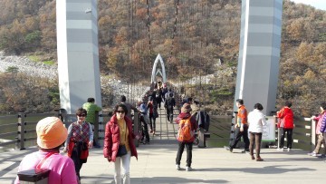  대박신화를 이어가는 괴산 산막이옛길 관광객 151만명 방문 역대 최고기록 경신