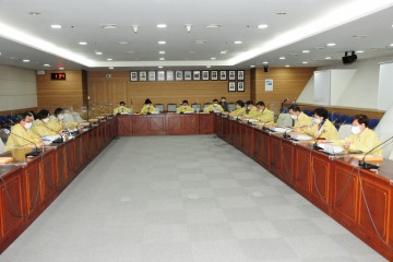 광주시의회, 코로나19 비상대책본부 대책 회의