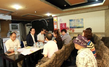 정기열의장,조원동 재개발사업현장방문애로사항청취 간담회