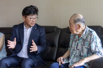 최충규 대덕구청장, 광복절 맞아 독립유공자 후손 위문
