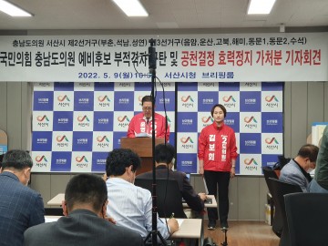 [속보] 법원, 국민의힘 서산시 도의원 이용국, 이연희 공천결정 무효처분 인용..