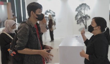 전남도, 인도네시아서 한국 수묵 전시회 열려