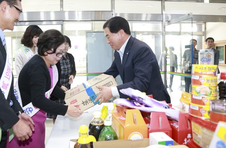 대전 대덕구, 기부식품 나눔의 날 운영