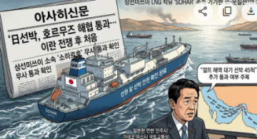 일본 LNG선, ‘봉쇄’ 호르무즈 해협 전격 통과… 이란 전쟁 후 첫 사례