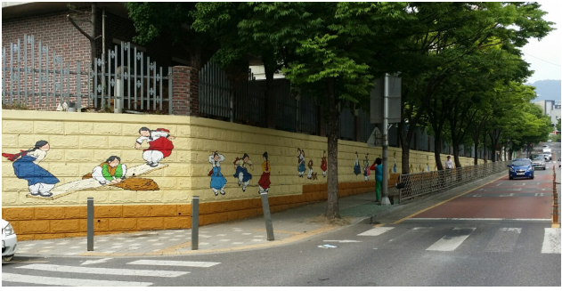 대전 대덕구, 노후 담장·옹벽 ‘거리 갤러리’로 새 단장