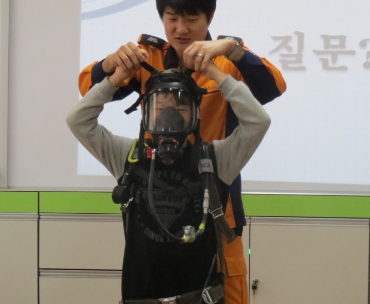 세종소방본부, 소방관 체험교실 운영