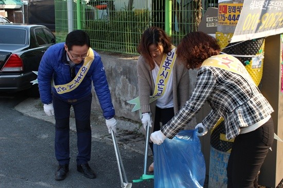 전주인후시온교회 "지역 환경은 우리 손으로"