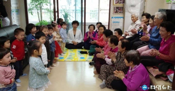 “귀여운 손자 손녀가 생겼어요”