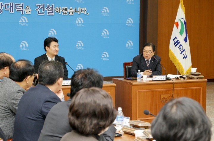 대전 대덕구-새누리 대덕당협, 지역 현안 물꼬에 긴밀 협조 다짐