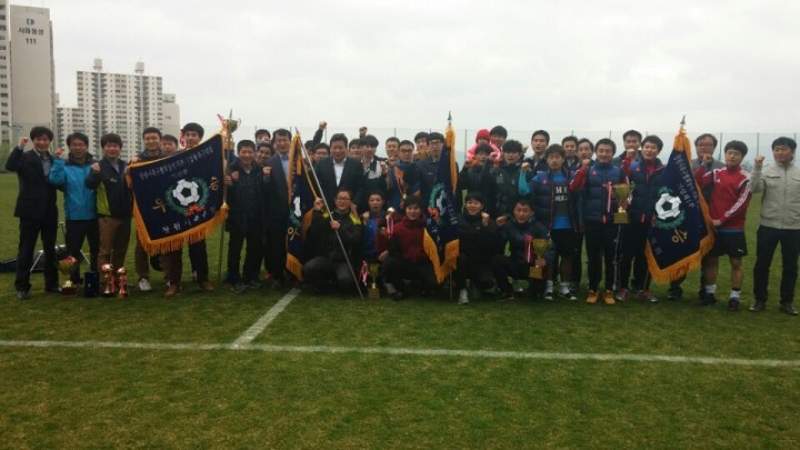 창원시설공단, 창원시축구협회장기 기관부 우승
