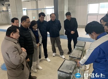 대전시의회 복지환경위원회, 일본 오이타 벤텐 수자원 재생센터 시찰