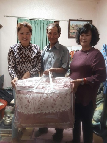 경산시 여성자원활동센터 생필품  전달