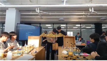 호남대 건축학부, ‘스파게티 다리’ 팀 프로젝트 발표 수업