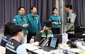 대전 중구의회, 을지연습 현장 방문…군·공무원 격려