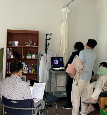 세브란스 의료진 ,여수시 보건소 , ‘선천성 심장질환’ 104차 무료 진료