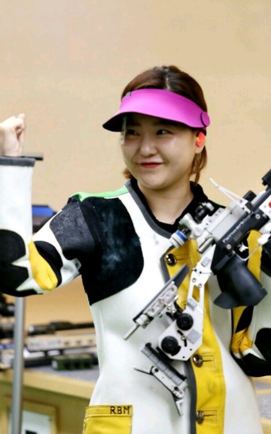 울진군청 노보미, 女일반 공기소총 한국신기록 수립