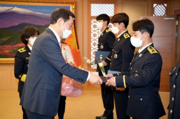 광주시, 신규 소방공무원 임명장 수여