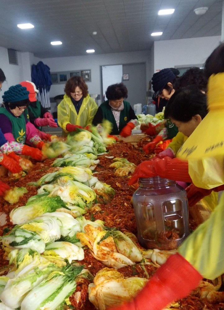 새마을, 사랑의 김장나누기 행사