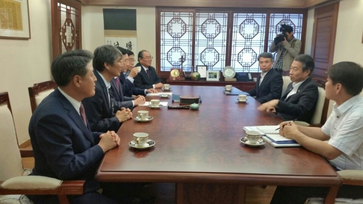 “박노욱 봉화군수, 행정자치부 장관 면담”