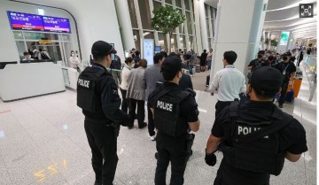경찰 공항 전진배치 비웃는 캄보디아 '장집' "정상 영업 중" "지나가는 태풍"